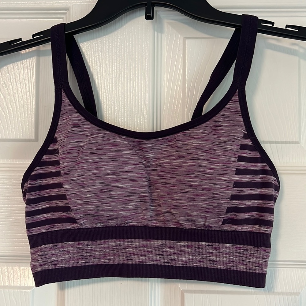 Dark Purple Champion Sports Bra